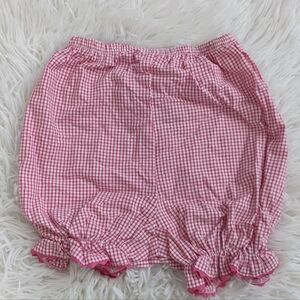 Glorimont Baby Girl Pink Gingham Bubble Shorts 12 Months
